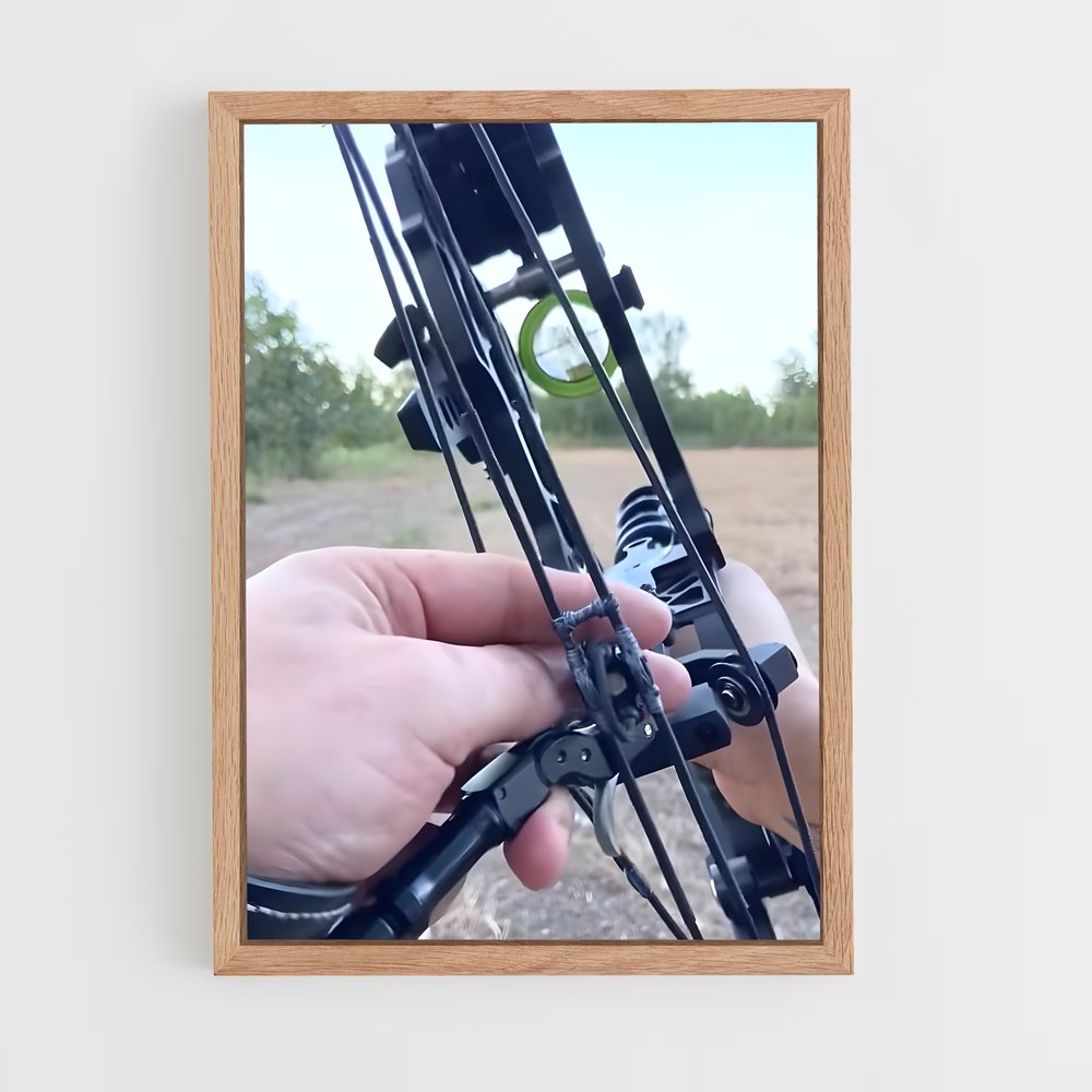 Poster Précision de Chasseur – affiche Tir à l’arc (vue 4)